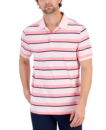 Мужская рубашка-поло с контрастной отделкой Club Room Club Room