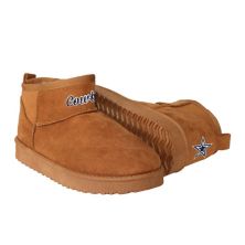 Женские коричневые ботинки с логотипом команды FOCO Dallas Cowboys Fuzzy Fan Boots Unbranded