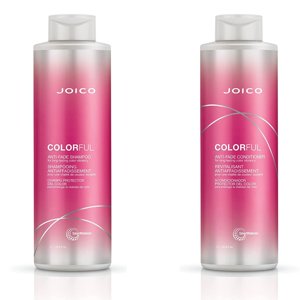 Joico Colorful Anti-Fade DUO Shampoo and Conditioner Liter Joico