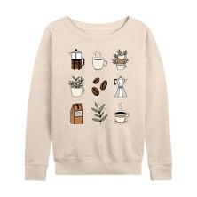 Plus Coffee Grid Pullover Licensed Character