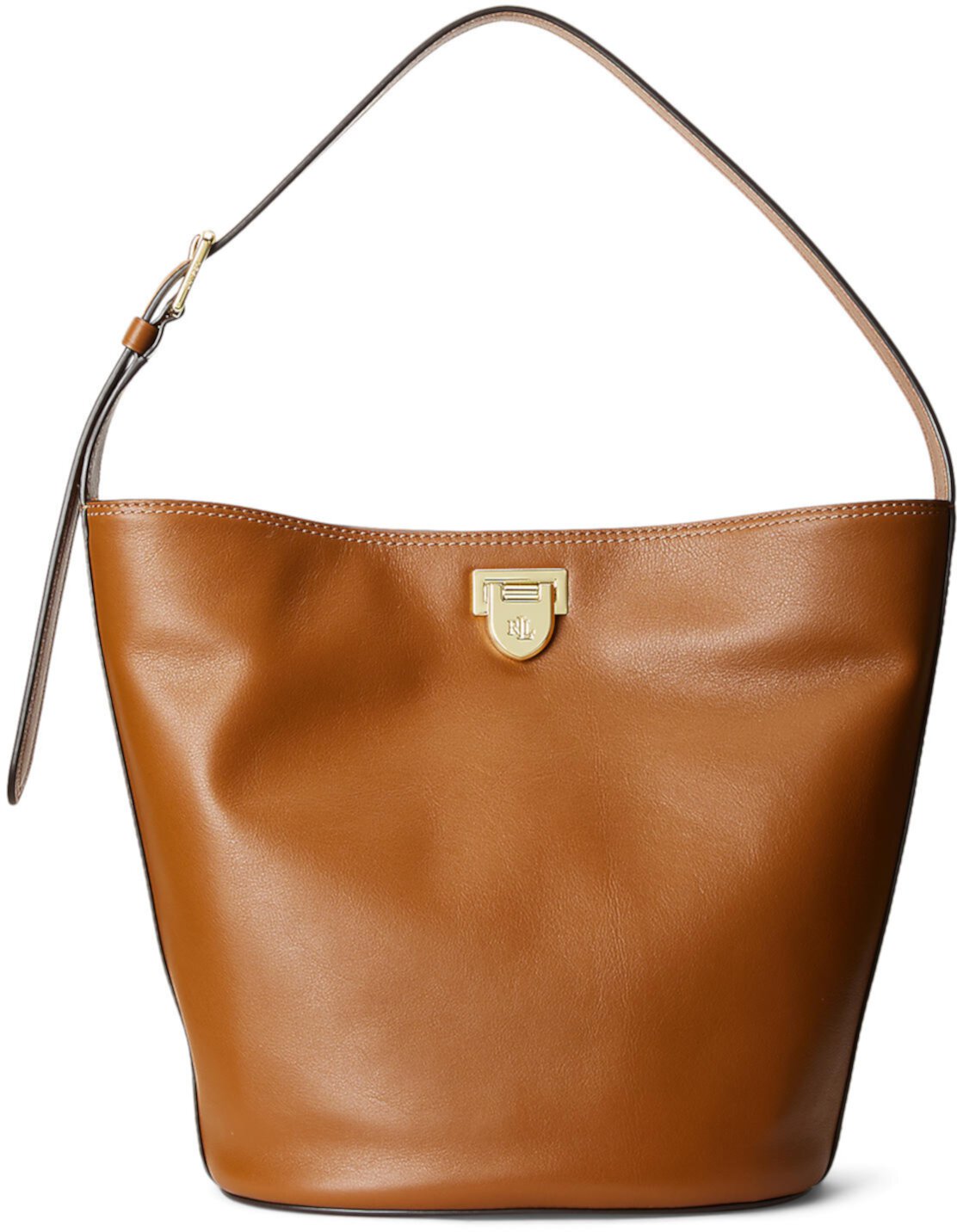 Кожаная сумка-мешок Harlow среднего размера Ralph Lauren