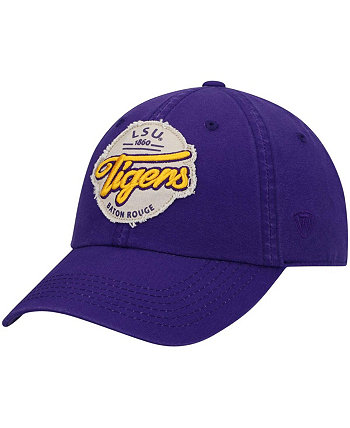Men's Purple Lsu Tigers Team Scene Adjustable Hat Top of the World