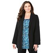 Catherines Women's Plus Size Right Fit Blazer Catherines