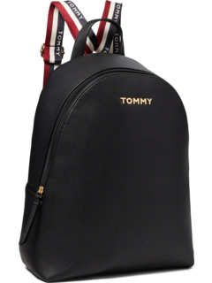 Рюкзак Reese II среднего размера с куполом, галька, ПВХ Tommy Hilfiger