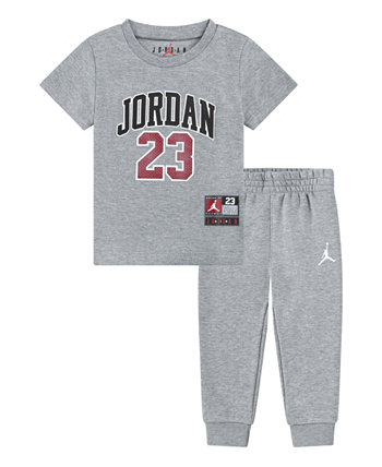 Комплект из футболки и брюк-джоггеров для маленьких мальчиков Jordan