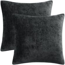 Set of 2 Soft Water Repellent Throw Pillow Covers 20&#34;x20&#34; PiccoCasa