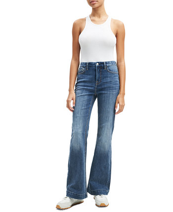 Женские джинсы-брюки со свободным краем JEN7