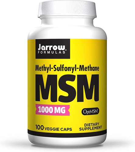 МСМ для костей и суставов — 1000 мг — 100 капсул Jarrow Formulas