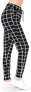 Женские Леггинсы Leggings Depot Popular Print High Waist Premium Jogger Track Pants(S-3X) BAT1 Leggings Depot