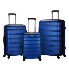 Комплект чемоданов Rockland Melbourne из 3 предметов с спиннером Hardside Rockland