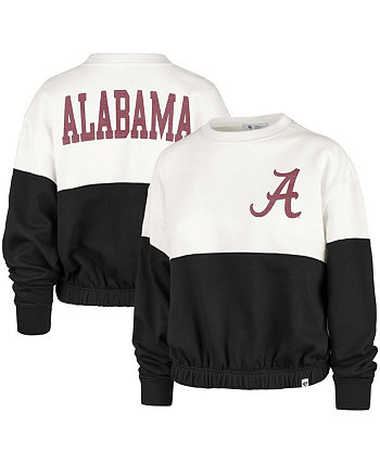 Женская белая толстовка с пуловером Alabama Crimson Tide Take Two Bonita '47 Brand