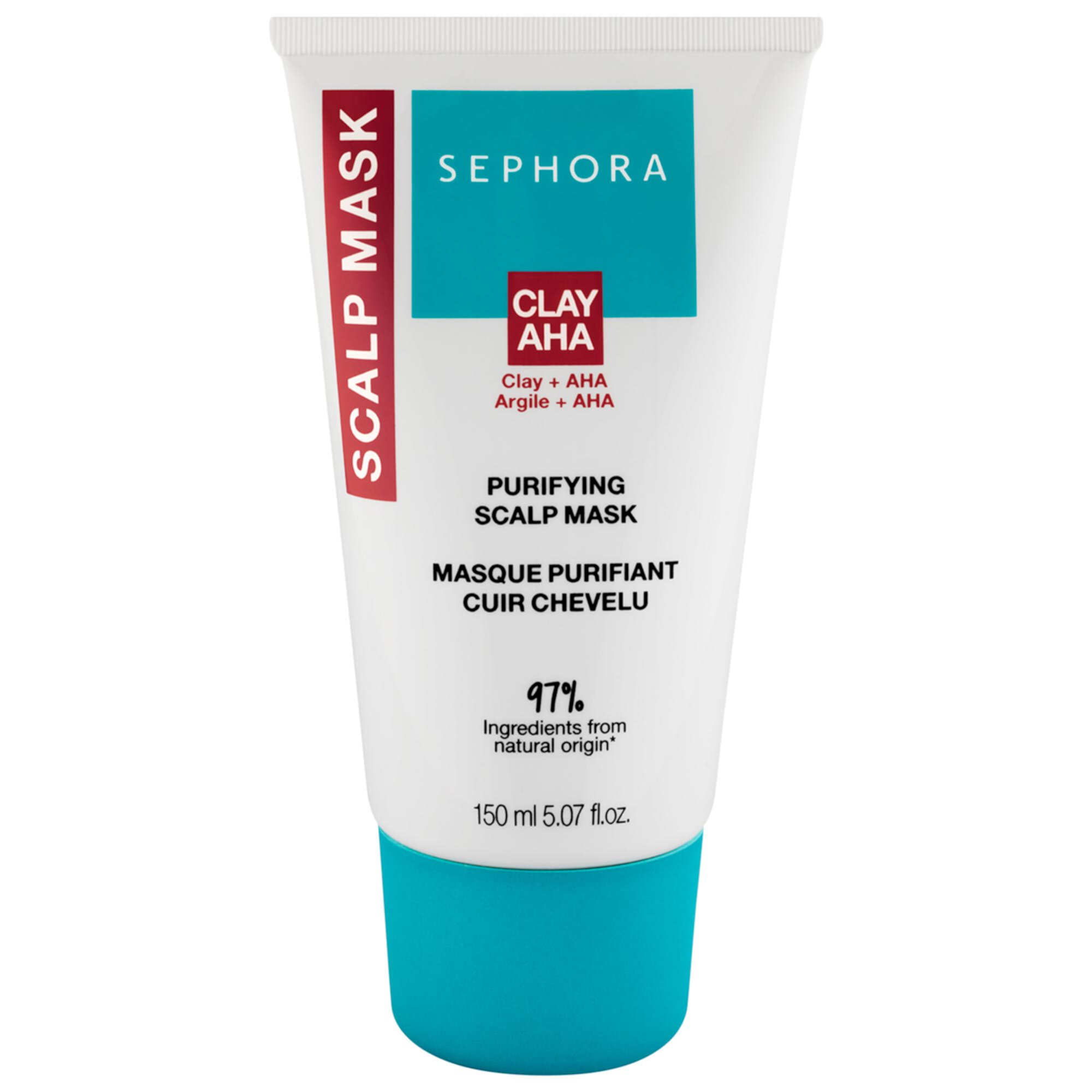 Purifying Green Clay Scalp Mask + AHA SEPHORA COLLECTION