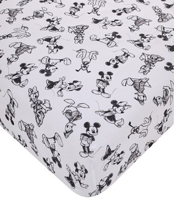 Простыня для кроватки с Микки Маусом и друзьями Disney