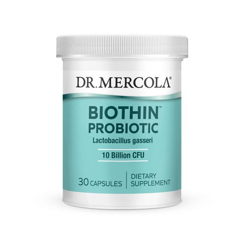 Biothin™ Probiotic Lactobacillus Gasseri - 10 миллиардов КОЕ - 30 капсул - Dr. Mercola Dr. Mercola