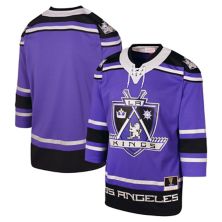 Youth Mitchell & Ness  Purple Los Angeles Kings 2002 Blue Line Player Jersey Unbranded