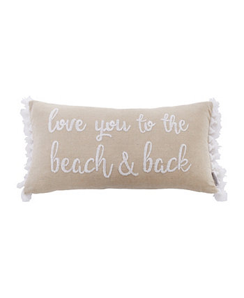 Декоративная подушка для спины и пляжа Baby Boho Bay, 24 "x 12" Levtex