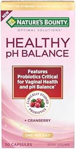 Пробиотики для женского вагинального здоровья, 30 вегетарианских капсул, 2 миллиарда КОЕ, клинически изученные штаммы Nature's Bounty