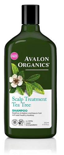 Шампунь Avalon Organics для лечения кожи головы с чайным деревом -- 11 жидких унций Avalon Organics