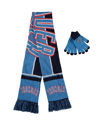 Мужские и женские перчатки и шарф из Оклахома-Сити Тандер Хол FOCO