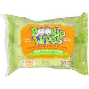 Boogie Wipes Fresh Scent 30 Each (Pack of 6) Boogie Wipes