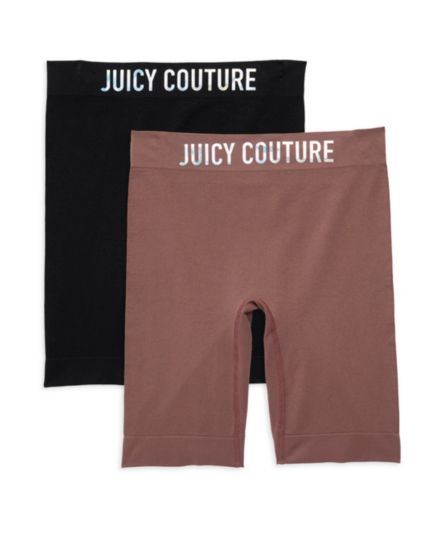 Комплект из 2 бесшовных велосипедных шорт Juicy Couture