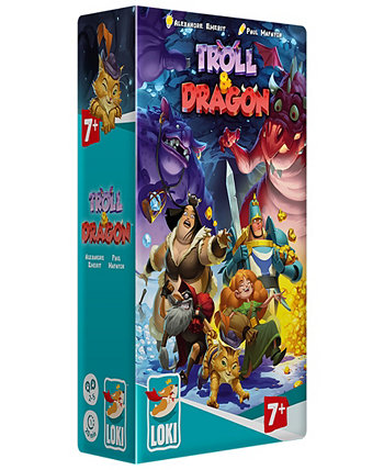 Приключенческая игра Troll Dragon Dice для детей и всей семьи Loki