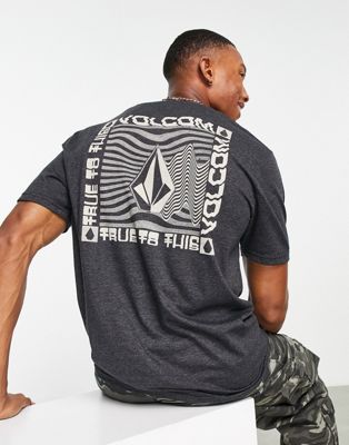 Черная футболка Volcom Slider Volcom