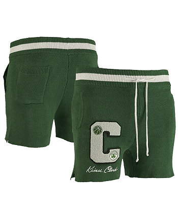 Men's NBA x Keiser Clark Green Boston Celtics No Caller ID Knit Shorts NBA Exclusive Collection