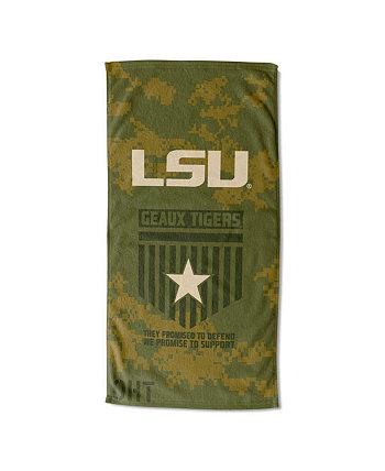 Пляжное полотенце LSU Tigers 30 x 60 дюймов OHT в военном стиле Northwest Company