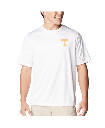 Мужская белая футболка Tennessee Volunteers Terminal Tackle State Omni-Shade Columbia