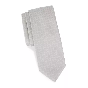 КОЛЛЕКЦИЯ Шелковый галстук с ромбовидной текстурой Saks Fifth Avenue
