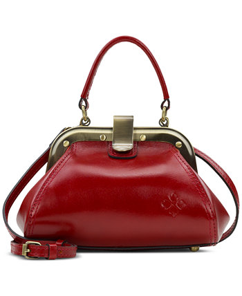 Conselice Small Leather Frame Satchel Patricia Nash