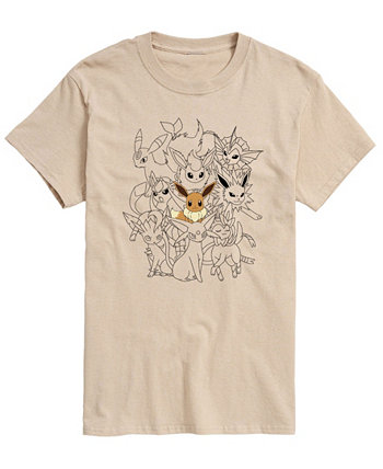 Men's Pokemon Characters Graphic T-shirt AIRWAVES