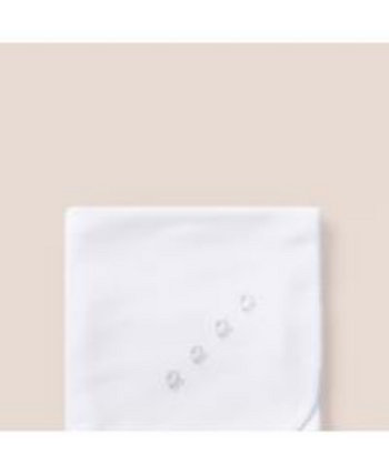 Logo Softest Receiving Blanket Made Of Premium Peruvian Pima Cotton for Infants Babycottons