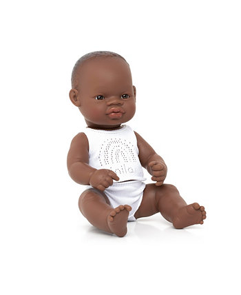 Baby Girl 12.62" African Doll Miniland