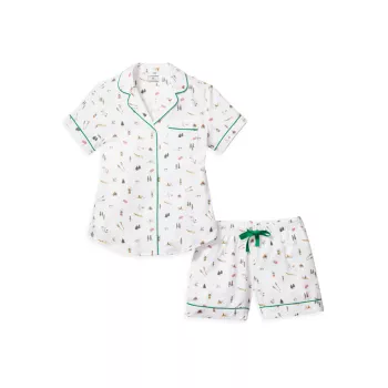The Great Outdoors Shorts Pajama Set Petite Plume