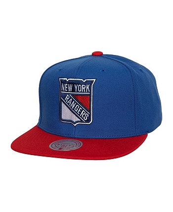 Мужская синяя кепка Snapback New York Rangers Core Team Ground 2.0 Mitchell & Ness