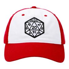 Men's Dungeons and Dragons Die Baseball Hat Licensed Character