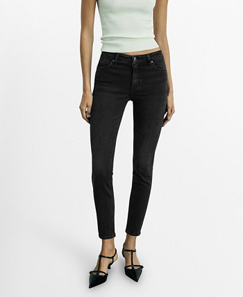 Women's Newisa Medium-Rise Skinny Jeans Mango