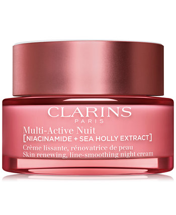 Multi-Active Night Moisturizer For Lines, Pores & Glow With Niacinamide, 1.7 oz. Clarins