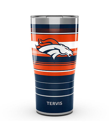 Denver Broncos Стакан Hype Stripe на 20 унций из нержавеющей стали Tervis