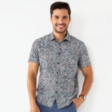 Men's Apt. 9® Standard-Fit Button-Down Tech Shirt Apt. 9