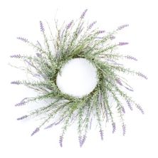 Melrose Lavender Floral Twig Artificial Wreath Melrose
