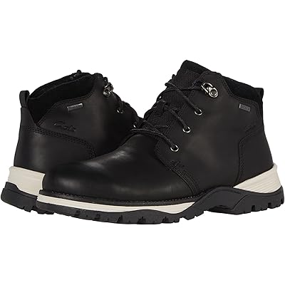 Кроссовки Clarks Topton Mid GTX с кожаным верхом и амортизацией Clarks Cushion Plus Clarks