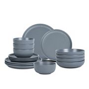 Stone Lain Logan Stoneware 16-Piece Dinnerware Set Stone Lain