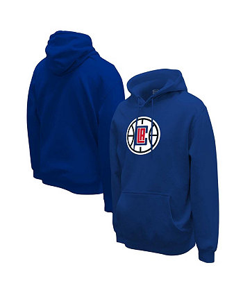 Мужской и женский пуловер с капюшоном Royal LA Clippers Primary Logo Stadium Essentials