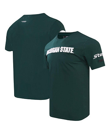 Мужская зеленая классическая футболка Michigan State Spartans Pro Standard