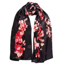 Isabella - Silk Scarf/shawl For Women - Red Elizabetta