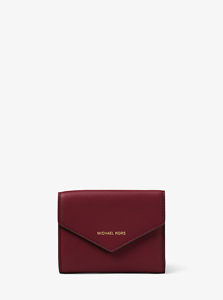 Small leather envelope wallet michael kors hotsell