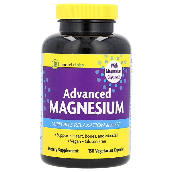 Advanced Magnesium - 150 вегетарианских капсул - InnovixLabs InnovixLabs